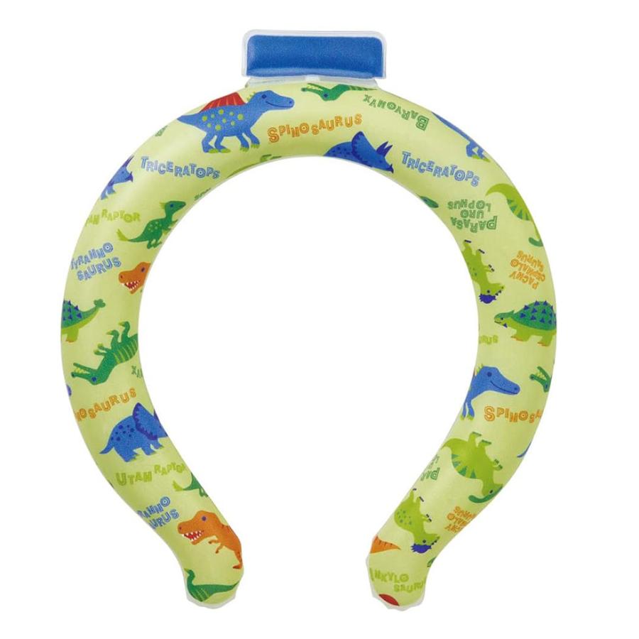 スケーター(Skater) 涼感リング 繰り返し使える ネッククーラー ディノサウルス Mサイズ（女性/子供用）冷感素材 冷感 熱中症予防 暑さ対策 ひんやり |  | 03