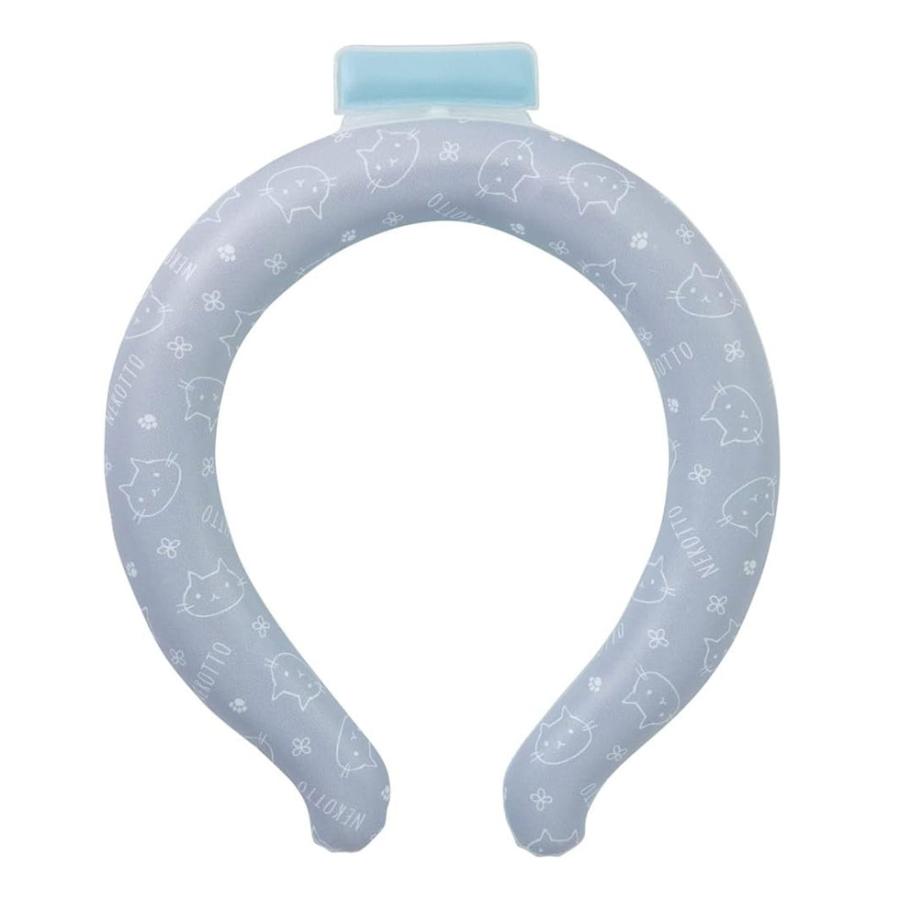 スケーター(Skater) 涼感リング 繰り返し使える ネッククーラー ねこっと Mサイズ（女性/子供用）冷感素材 冷感 熱中症予防 暑さ対策 ひんやり |  | 03