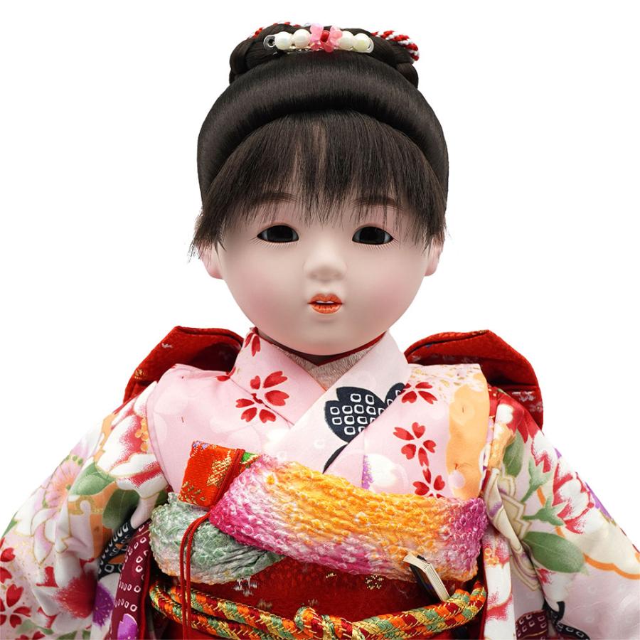 かわいいイマドキの市松人形 12号 ポニーテール 1205-P いちまさん