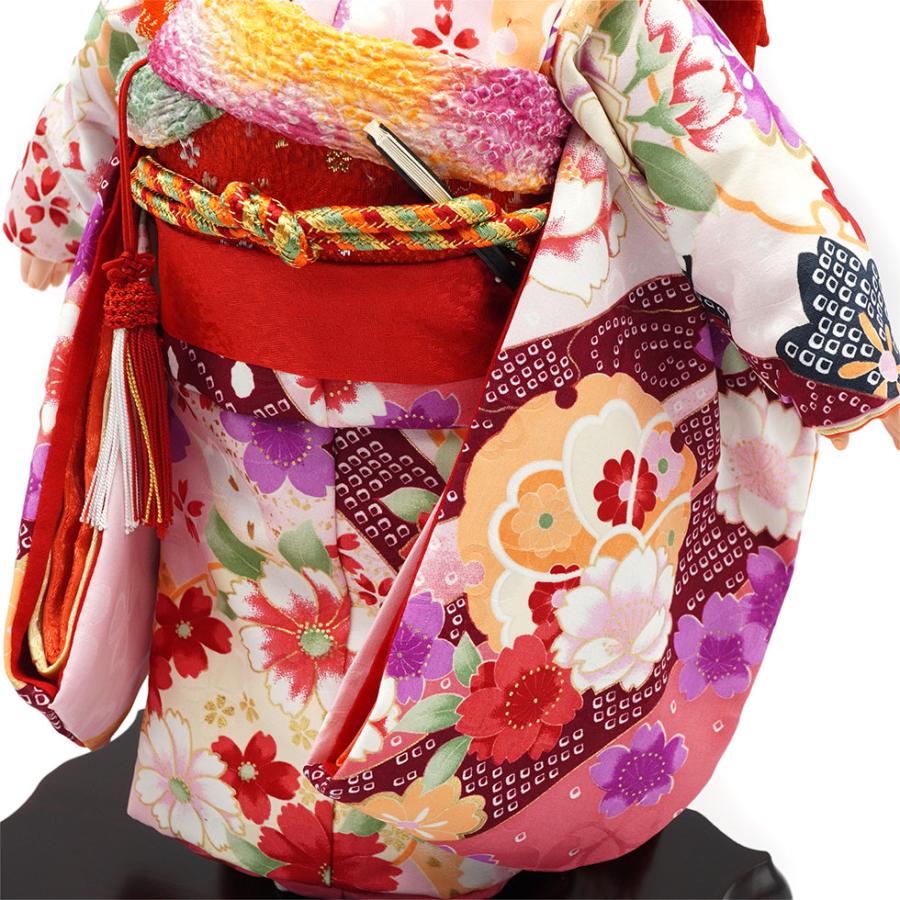 かわいいイマドキの市松人形 12号 ポニーテール 1205-P いちまさん