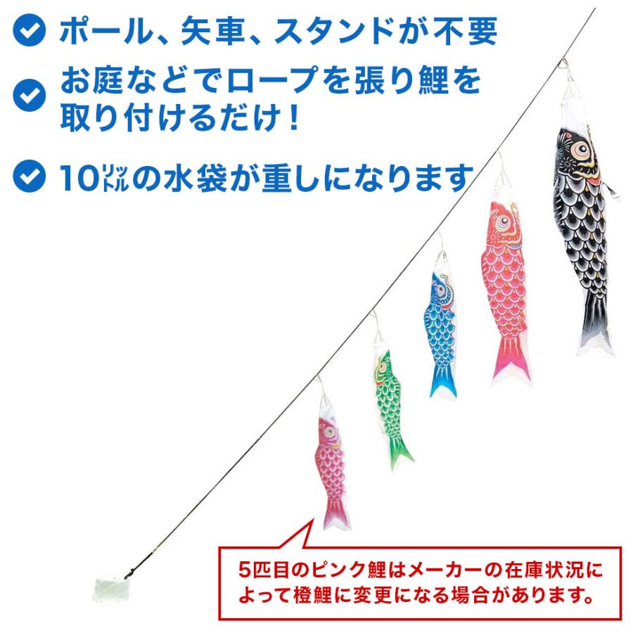 定番デザインのベストセラー☆かなめ鯉 easyおてがるset 1.2mセット こいのぼり/庭園/屋外/小型/コンパクト |  | 01
