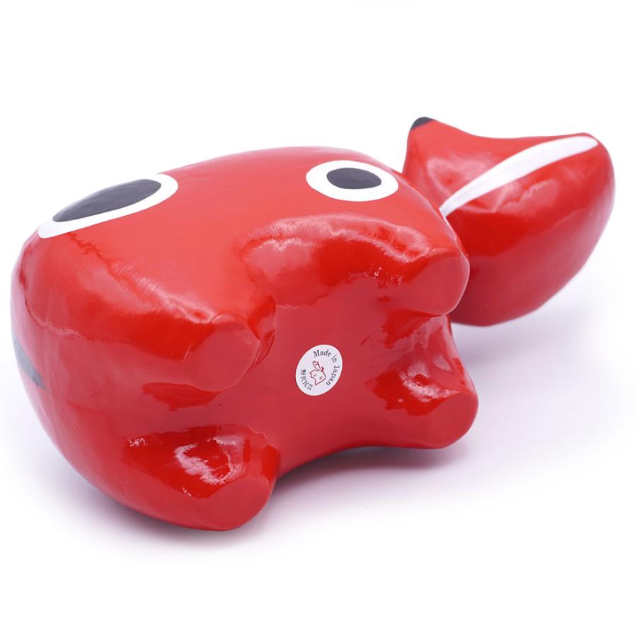 野沢民芸 会津張り子 赤ベコ 3号（15cm）縁起物 家内安全 無病息災 疫病退散 郷土玩具 |  | 04