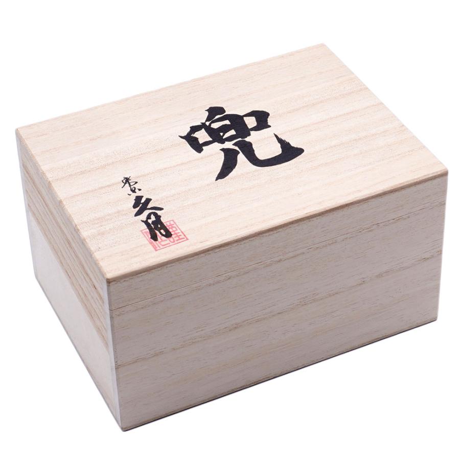 久月作 謙信公の兜 ミニサイズ 桐箱付き　日本製 お土産 R-5822 和雑貨/コンパクト/置物/端午の節句/五月人形 | 久月 | 04