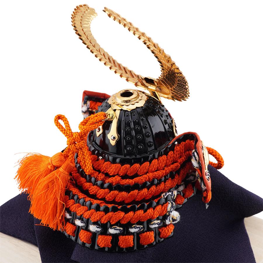 東京 久月 家康公の兜 ミニサイズ 桐箱付き　日本製 お土産 R-5895 和雑貨/コンパクト/置物/端午の節句/五月人形 | 久月 | 03