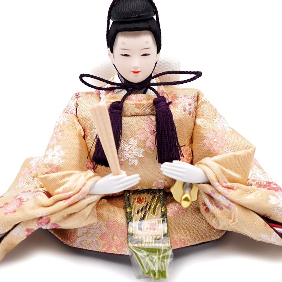 【送料無料】久月作 束帯小芥子親王平飾り＆つるし雛セット　雛人形/ひな人形/おひなさま/コンパクト/雛祭り/節句/女の子/人形の久月 | 久月 | 06