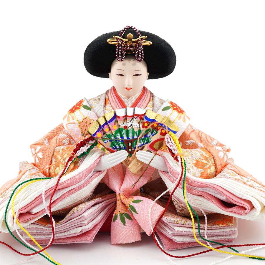 久月作 束帯親王飾り 白木格子枝梅 天然木収納台セット　雛人形/ひな人形/おひなさま/コンパクト/雛祭り/節句/女の子/人形の久月 | 久月 | 05