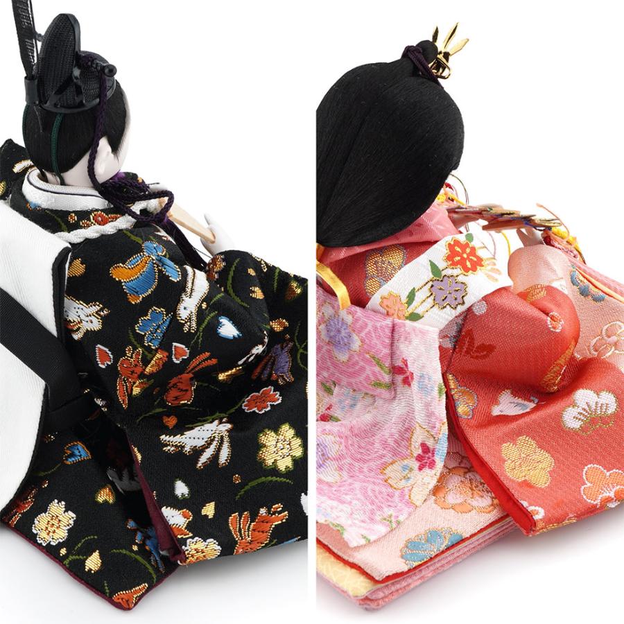久月作 束帯親王飾り 桧収納台セット　雛人形/ひな人形/おひなさま/コンパクト/雛祭り/節句/女の子/人形の久月 | 久月 | 07
