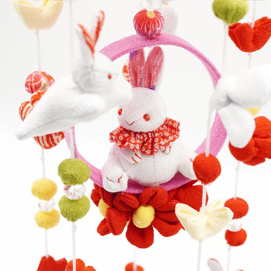 【送料無料】つるし雛 春うらら・ハート スタンド付きセット　雛人形/ひな人形/おひなさま/コンパクト/雛祭り/節句/女の子/人形の久月 | 久月 | 02