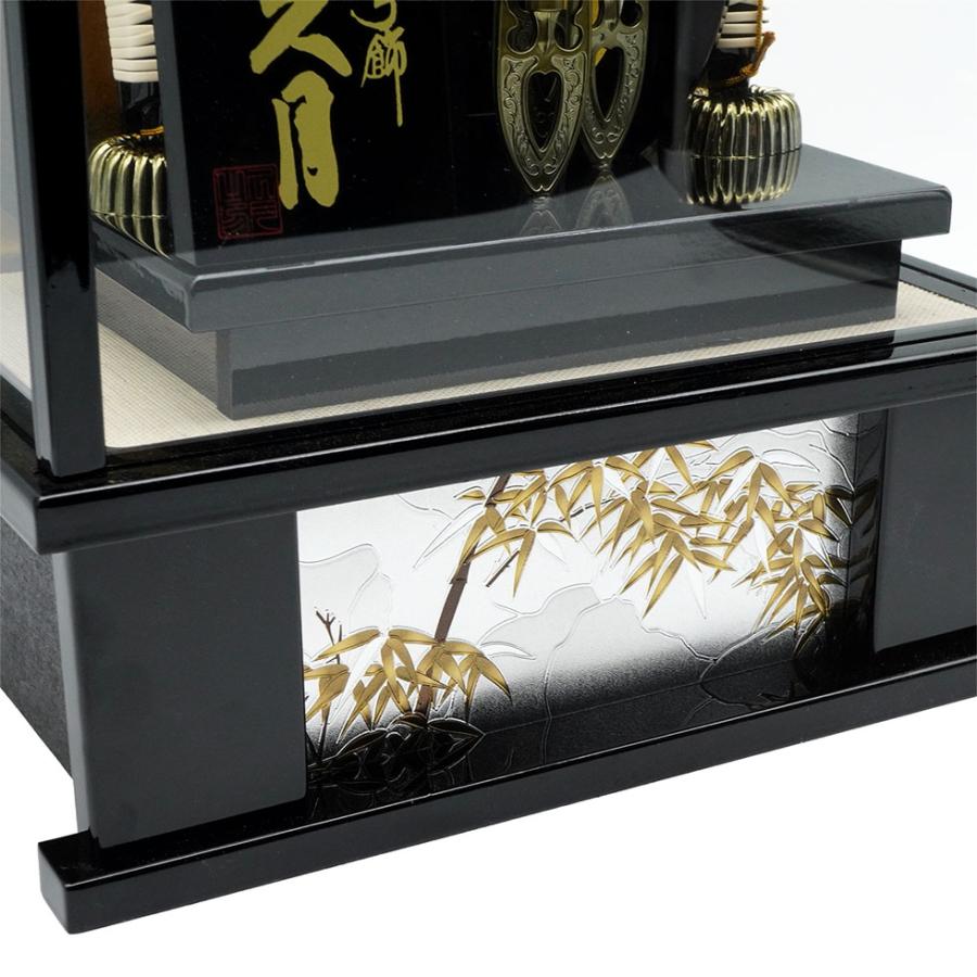 【送料無料】久月作 破魔弓飾り 18号 松島 黒塗りケース入り　正月飾り/男の子/男児/お祝い/節句/初正月 | 久月 | 07