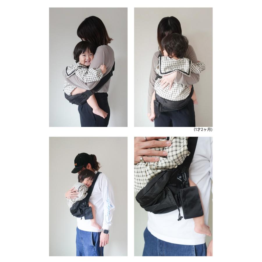 balloona（バルーナ） ペットボトルが入る！2WAYヒップシート 抱っこ紐