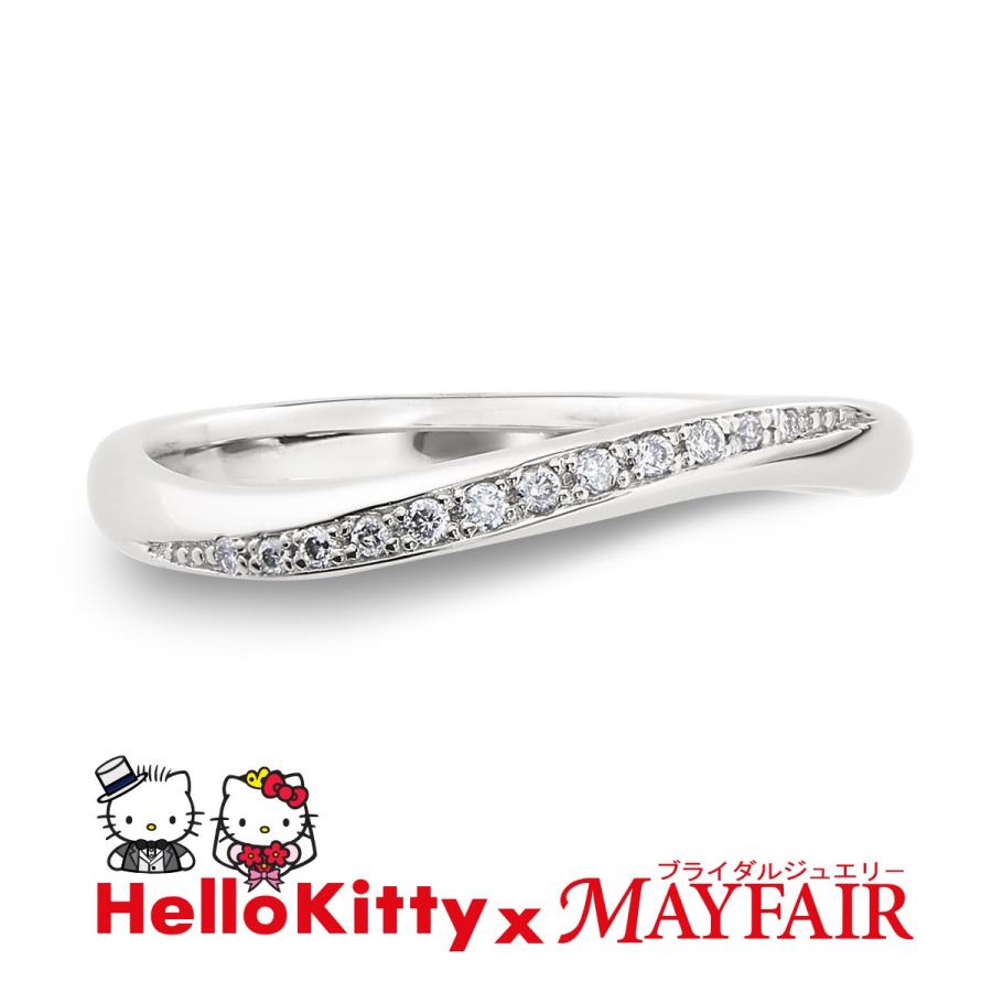 ハローキティの結婚指輪 マリッジリング レディース テムズリバー Pt900 | sanrio