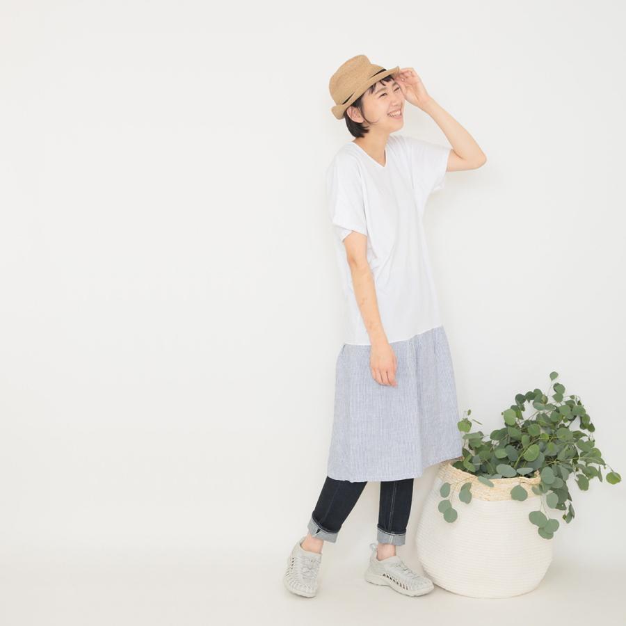 to touch リネンスカート Tシャツワンピ
