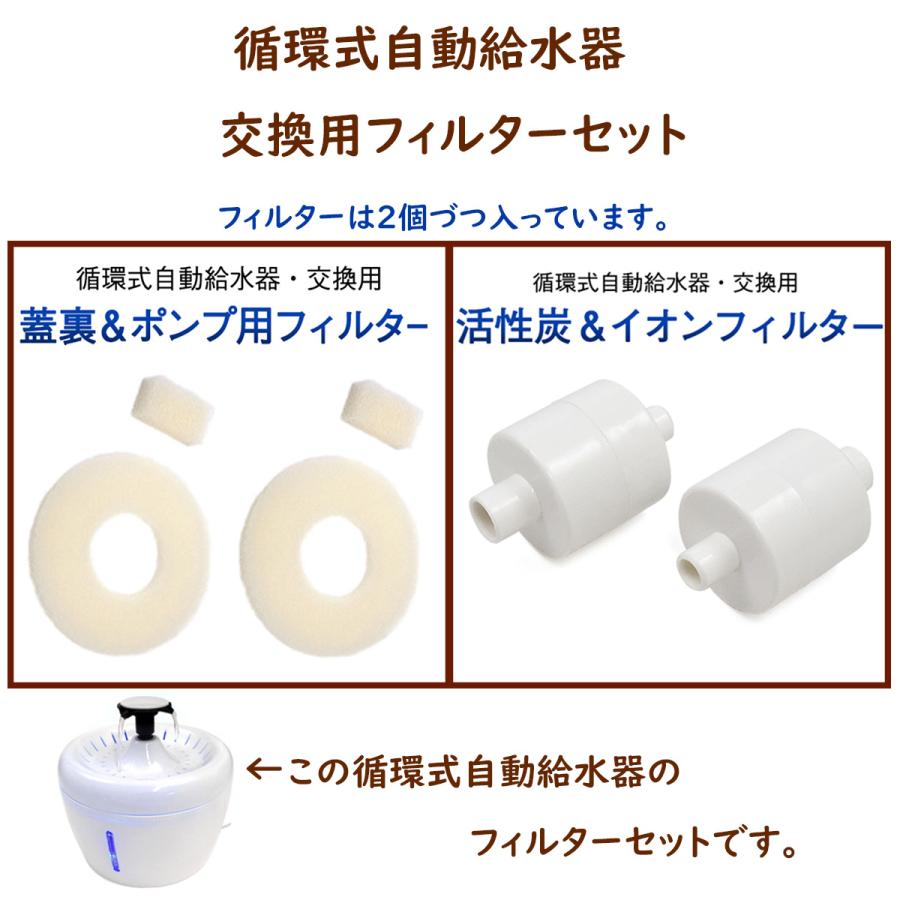 フィルター 循環式自動給水器 イオン 活性炭 | ブランド登録なし