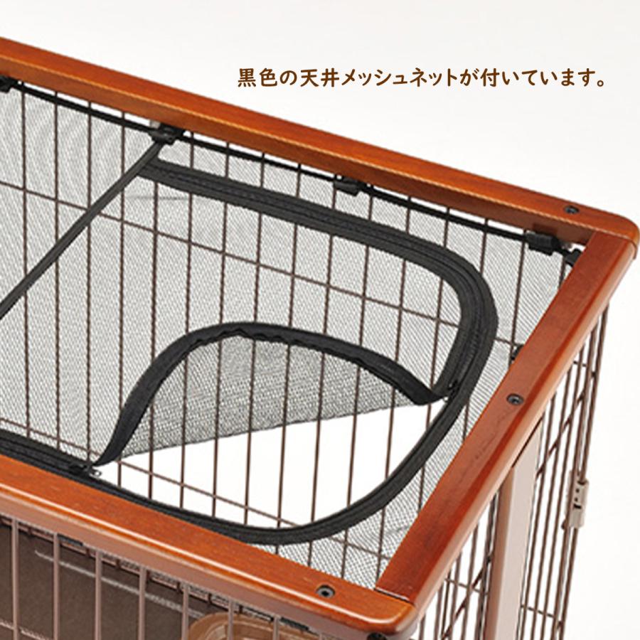 ドッグ サークル 室内 犬 ケージ ブラウン ウッドワンサークル ボンビアルコンウッドワンサークル | ボンビアルコン | 01