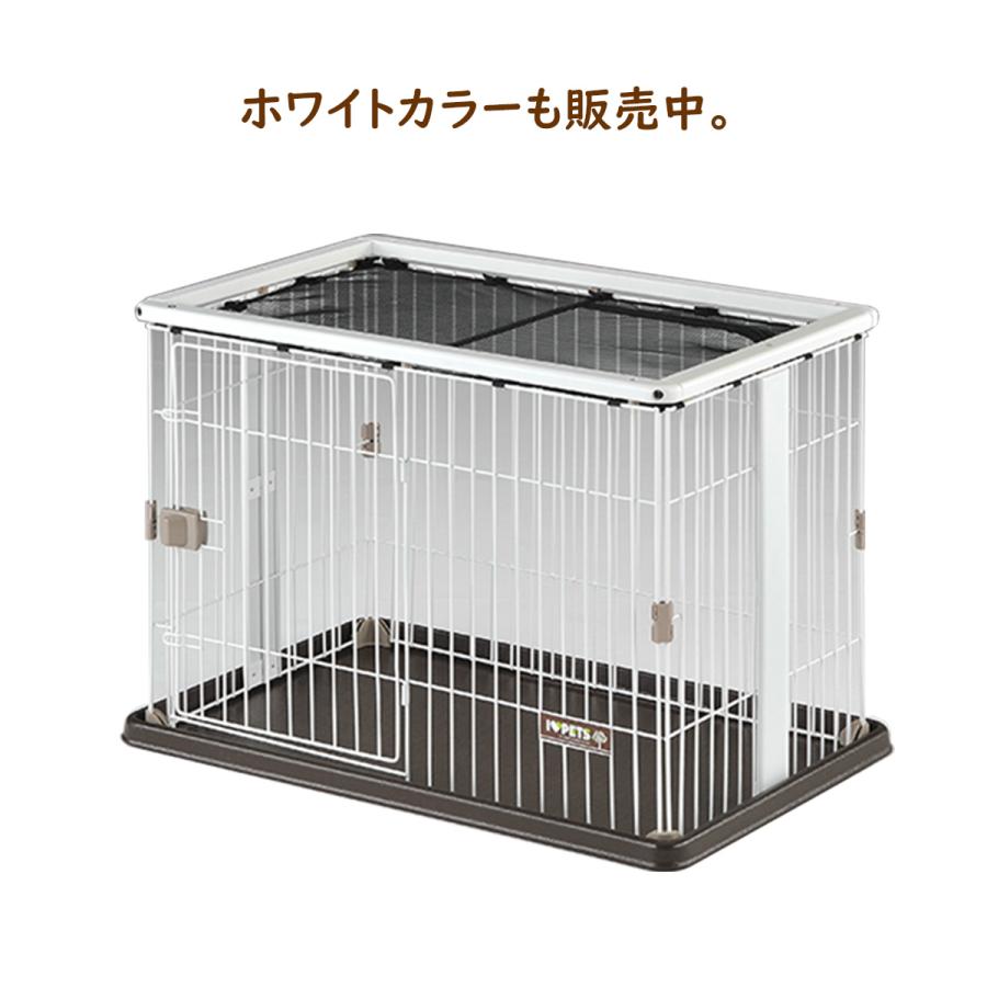 ボンビアルコン ドッグ サークル 室内 犬 ケージ ブラウン ウッドワン