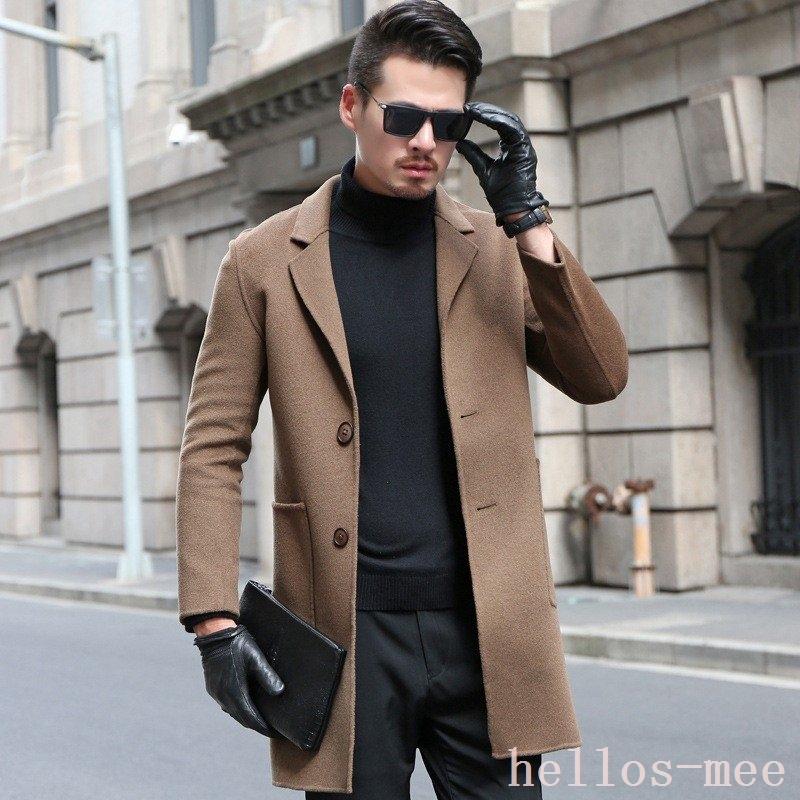 破格値下げ メンズ チェスターコート 冬コート チェスターコートメンズ冬コートロングコートテーラードジャケット厚手高品質アウタービジネス細身ロング丈通勤あたたかい テーラードジャ ロングコート コート アウター Hermandad Estrella Org