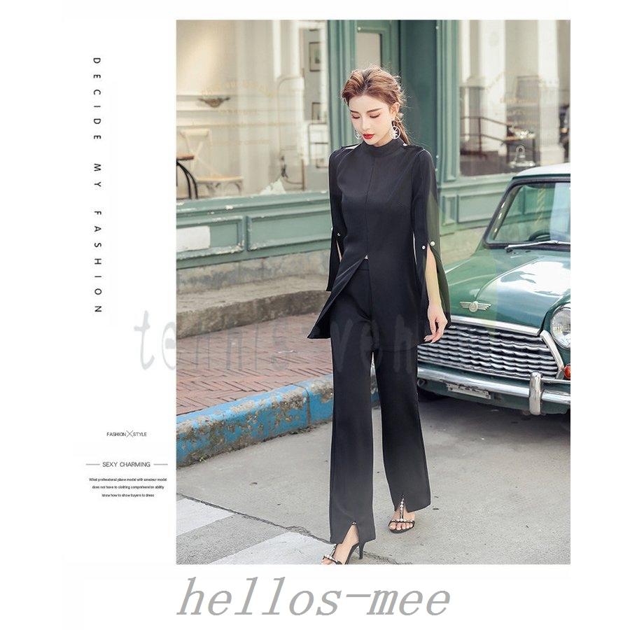 クラシック セットアップレディーススーツパンツセットパンツドレスパーティー結婚式二次会披露宴通勤入学式卒業式フォーマル30代 セットアップ サイズ M Pathwaysfl Org