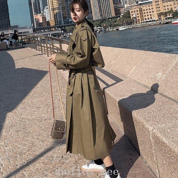 最新発見 ロングトレンチコート ロングトレンチコートレディース冬春カーキ大きいサイズ超ロングコートトレンチコート春コートロング丈トレンド大人上品ボリューム袖超ロング 超 大きいサイズ カーキ 春 冬 レディース コート アウター Dagl Tg