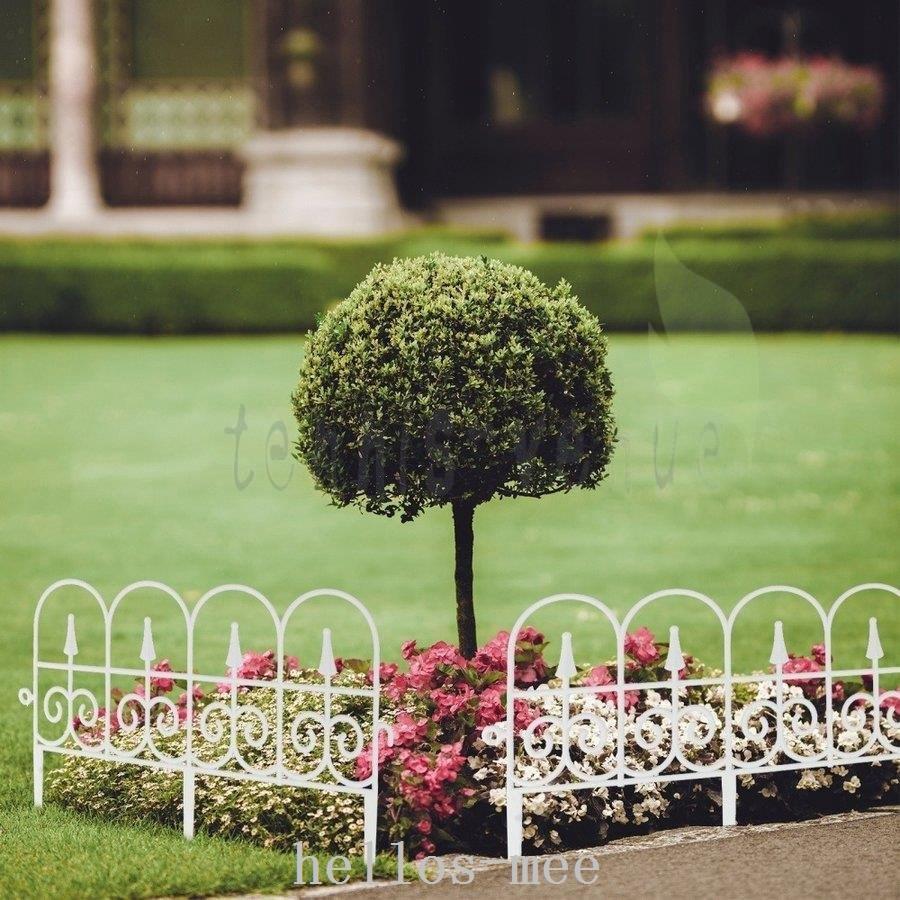 ガーデニングフェンスガーデンフェンスプラスチック白柵花壇ヨーロッパスタイル 22公式店舗