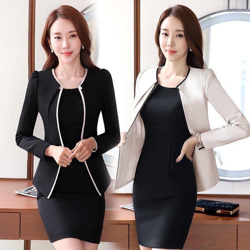 新品 純正品 レディーススーツジャケットとワンピースセレモニーフォーマル長袖大きいサイズワンピーススーツ発表会結婚式二次会春夏ワンピ ショッピングセール Www Superavila Com