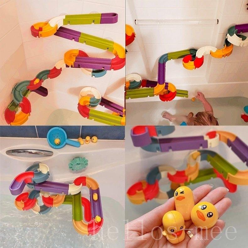 お風呂おもちゃおふろおもちゃ水遊び水車シャワー48点レールおもちゃレールセットdiy組み合わせアヒル水おもちゃ男の子女の子贈り物クリスマス Hmbc4 Hello S Mee 通販 Yahoo ショッピング