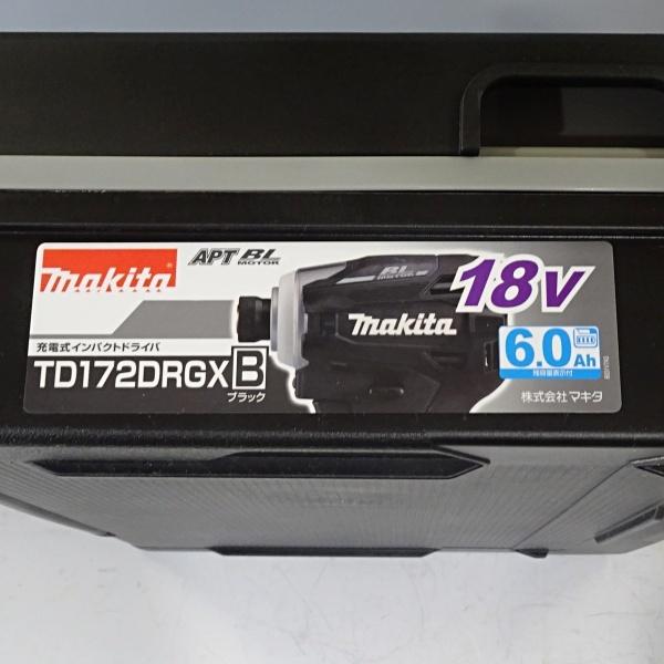★新品 makita/マキタ 充電式インパクトドライバ TD172DRGX 18V 6.0Ah 純正フルセット★ |  | 07