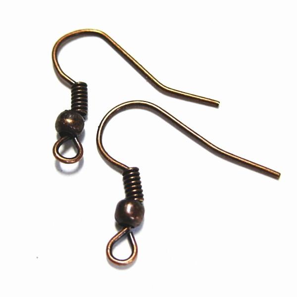 1020-《イヤーパーツ》　ピアス　銅古美　５組（１０個）/１セット | 