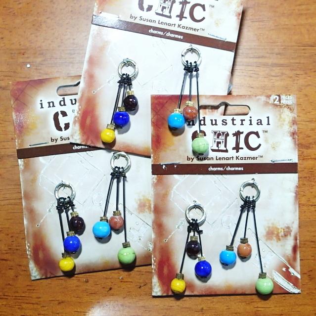 1045-〔ガラス〕　チャームセット　約７〜８mm　２個/１パック |  | 01