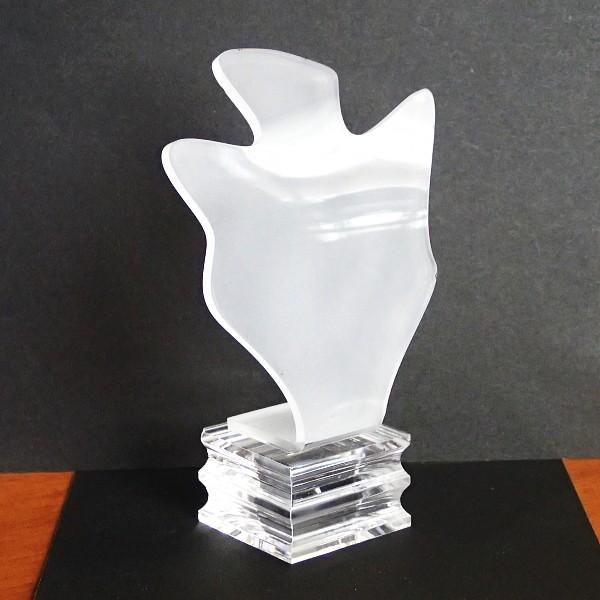 1061-《ディスプレイ》アクリル　マットクリア（小さいものです）　１２ｘ８ｃｍ　１個 |  | 01