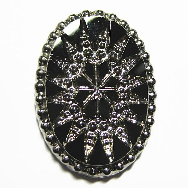 10796-《Vintage・カボション》　オーバル　２５x１８ｍｍ　１個 | 