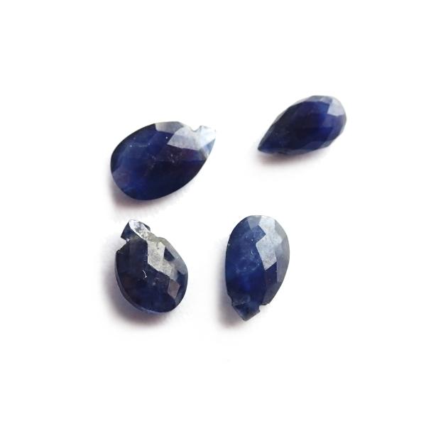 1080-《天然石Special》　サファイア　カットドロップ　縦最大８ｍｍ　横最小４mm　４個/１パック |  | 02