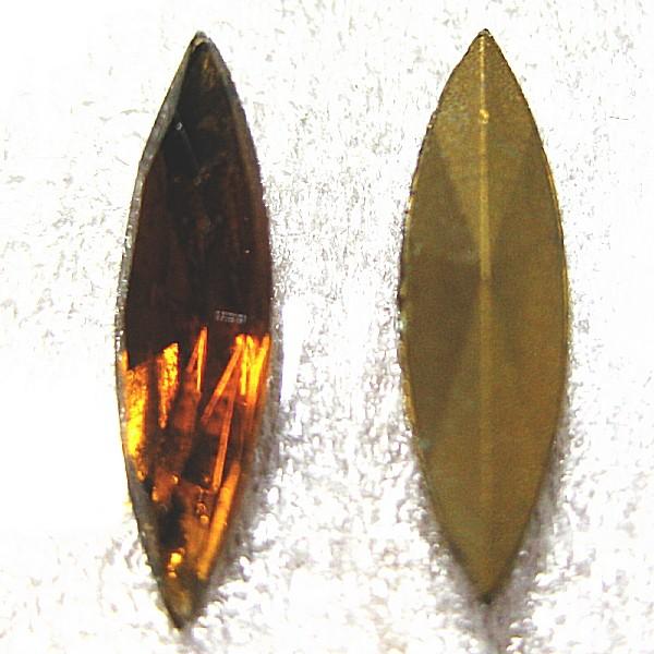 10932-《Vintage・カボション》　Ｎａｖｅｔｔｅ　１５ｘ４mm　２個/１セット | 