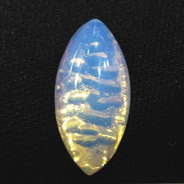 10940-《Vintage・カボション》　Ｎａｖｅｔｔｅ　１５ｘ７mm　１個 | 