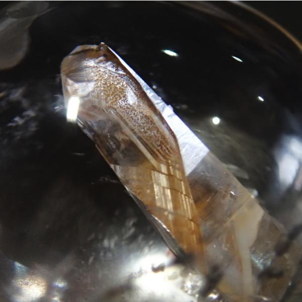 1098-《天然石ペンダント》　水晶ｉｎ水晶　約２１ｘ２２mm（６．８ｇ）　１個 |  | 03