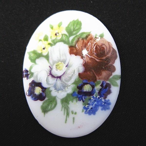 11028-《Vintage・カボション》　オーバル　４０x３０ｍｍ　１個 | 