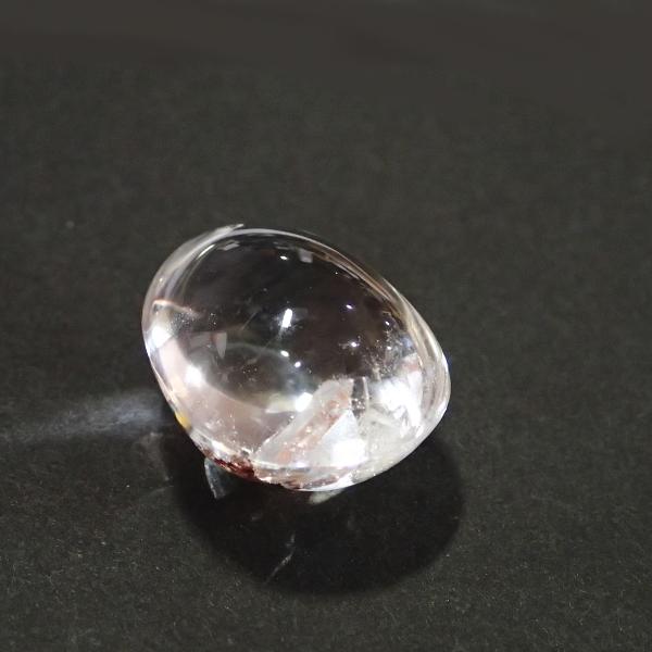 1104-《天然石ペンダント》　水晶ｉｎ水晶　約２３ｘ１８mm（７．３ｇ）　１個 |  | 01