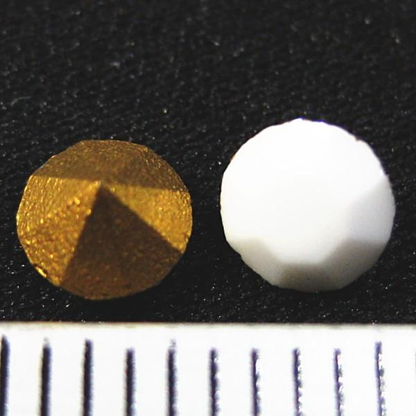 11072-《Vintage・スワロフスキー》　ラウンド　１９ss　約４．５ｍｍ　２個/１セット | 