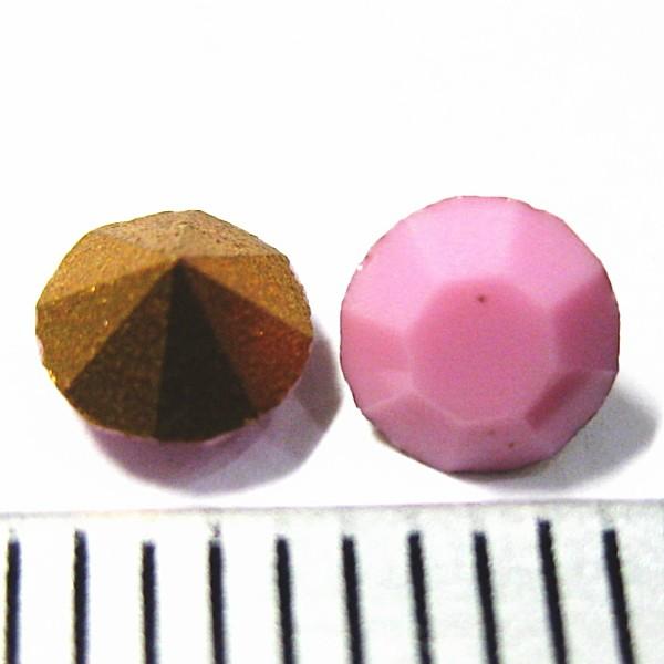 11076-《Vintage・スワロフスキー》　ラウンド　１９ss　約４．５ｍｍ　２個/１セット | 