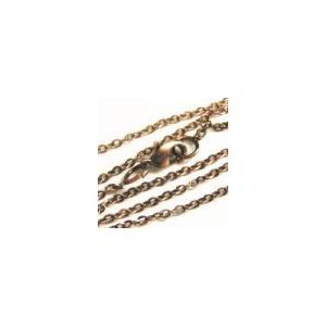 1152-【チェーン】　１．５mm　銅古美　カニカン付き　４０cm　１本 | 