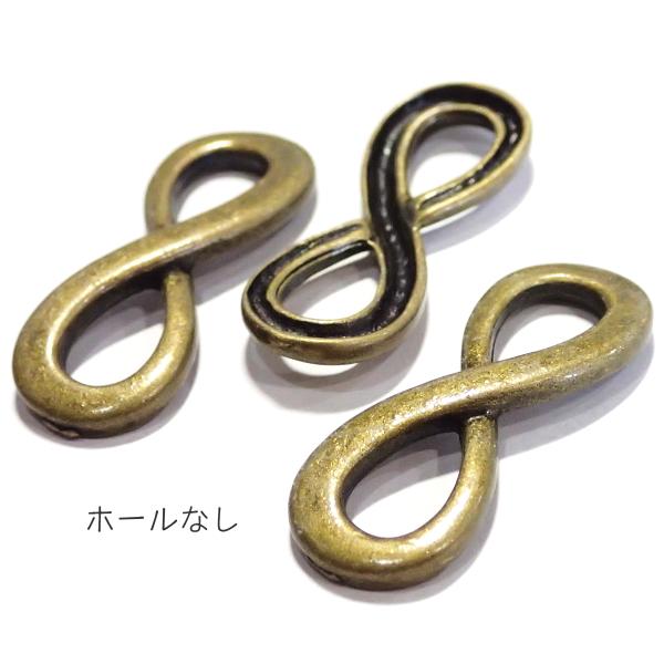 11531-《メタルチャーム・パーツ》　コネクター　真鍮古美　３４ｘ１３mm　３個/１セット |  | 01