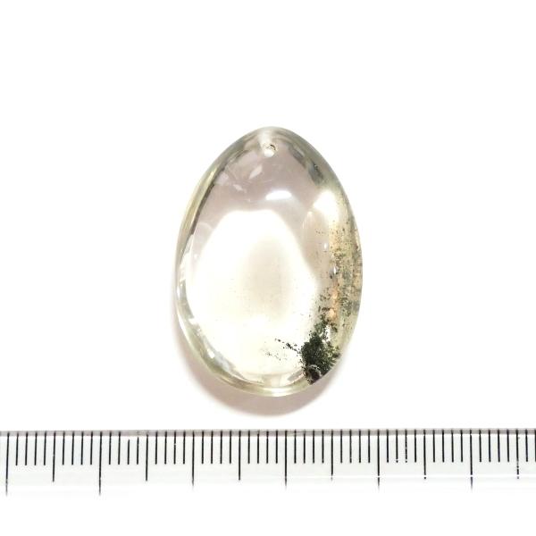 1160-《天然石ペンダント》　ガーデンクォーツ　約２８ｘ２０mm（８．７ｇ）　１個 | 