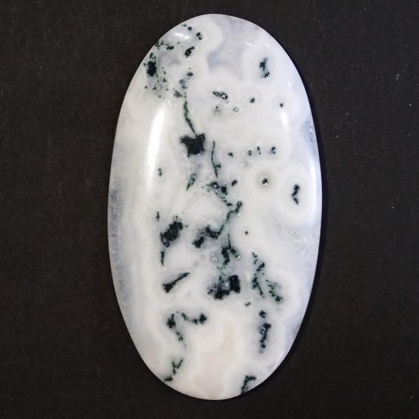 1170-『天然石ルース』　マーリナイト（ホール無）　約６２．５ｘ３５mm（２１．４ｇ）　１個 | 