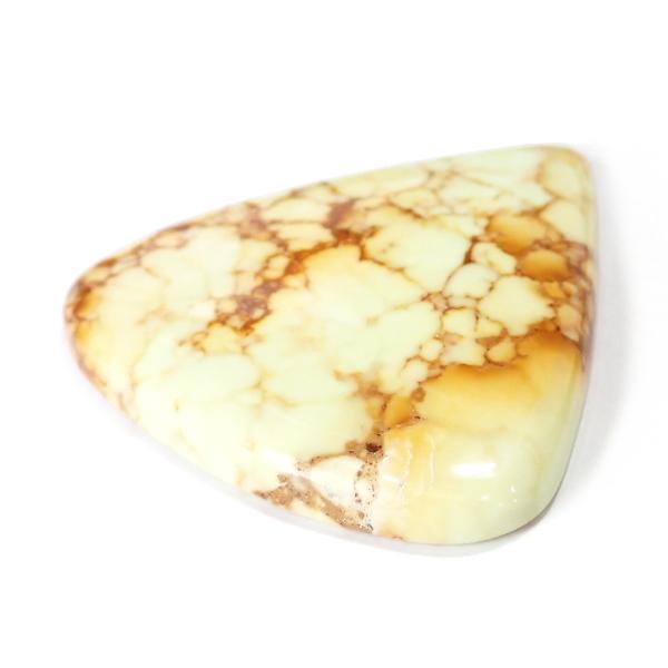 1192-『天然石ルース』　レモンクリソプレーズ（ホール無）　約４６ｘ４４mm（１７．７ｇ）　１個 |  | 01