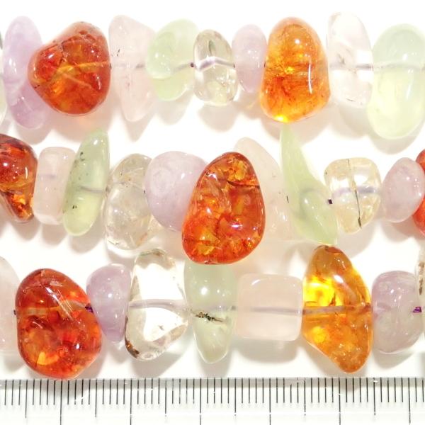 1210-《天然石　1連売り》ミックス　フリーフォーム　約３８ｃｍ／１本 |  | 01