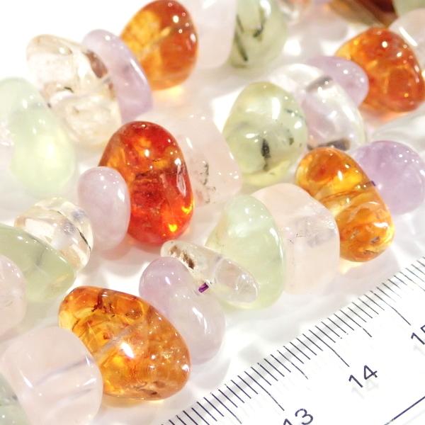 1210-《天然石　1連売り》ミックス　フリーフォーム　約３８ｃｍ／１本 |  | 02