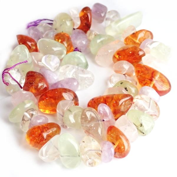 1210-《天然石　1連売り》ミックス　フリーフォーム　約３８ｃｍ／１本 |  | 03