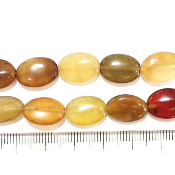 1216-《天然石　フラワー》　薔薇　アゲート　１０mm　１個 |  | 03