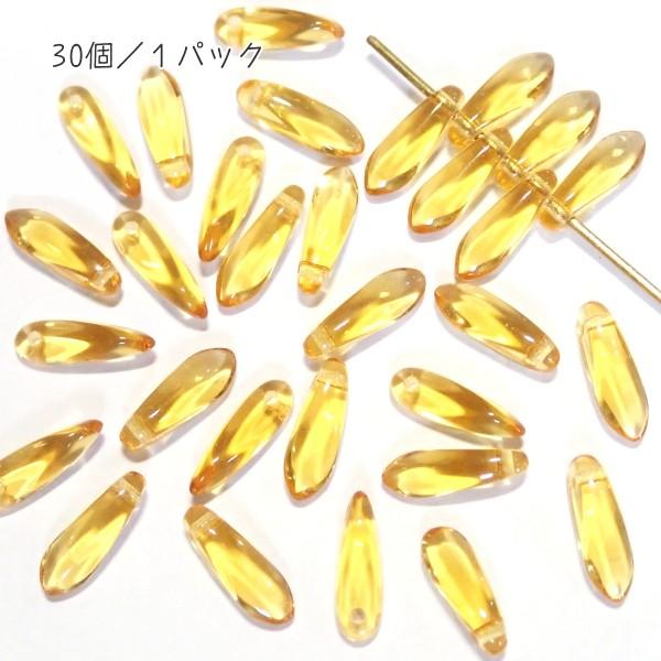 1220-1006　チェコダガー　トパーズ　3ｘ10mm　３０個/１パック | 