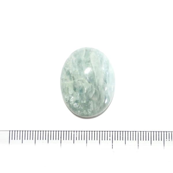 1226-『天然石ルース』　アクアマリン（ホール無）　約２７x２１．５mm（厚８mm）（７ｇ）　１個 | 