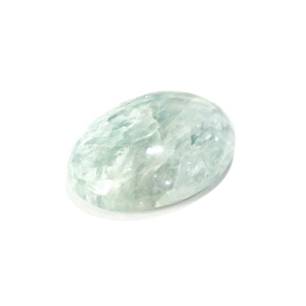 1226-『天然石ルース』　アクアマリン（ホール無）　約２７x２１．５mm（厚８mm）（７ｇ）　１個 |  | 02